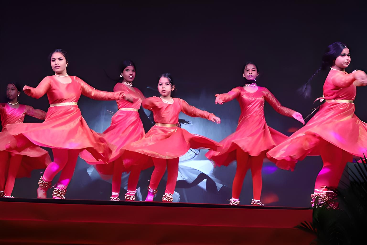 Kathak performance by students